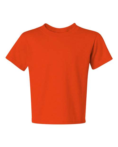 JERZEES Youth Dri-Power® 50/50 T-Shirt 29BR - Burnt Orange