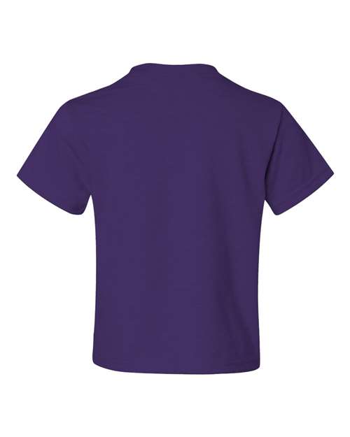 JERZEES Youth Dri-Power® 50/50 T-Shirt 29BR - Deep Purple