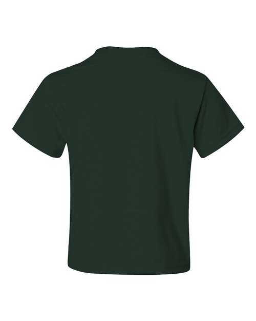 JERZEES Youth Dri-Power® 50/50 T-Shirt 29BR - Forest Green