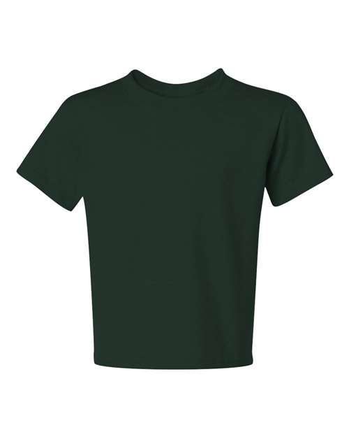 JERZEES Youth Dri-Power® 50/50 T-Shirt 29BR - Forest Green