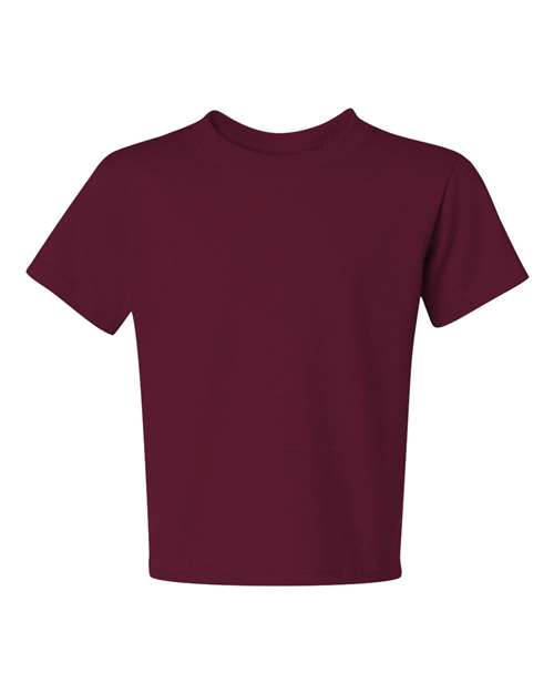 JERZEES Youth Dri-Power® 50/50 T-Shirt 29BR - Maroon