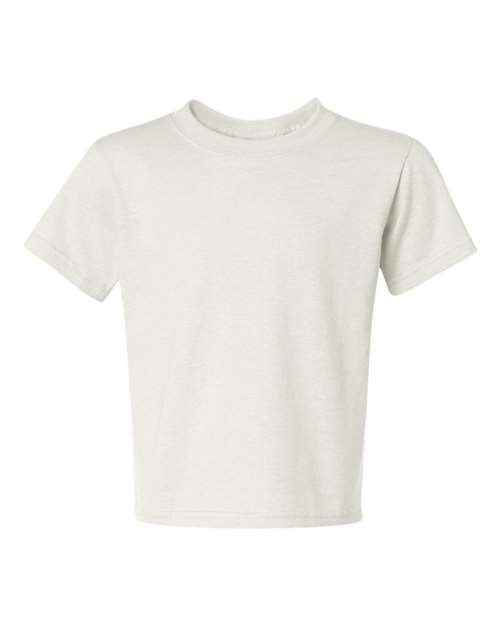 JERZEES Youth Dri-Power® 50/50 T-Shirt 29BR - White