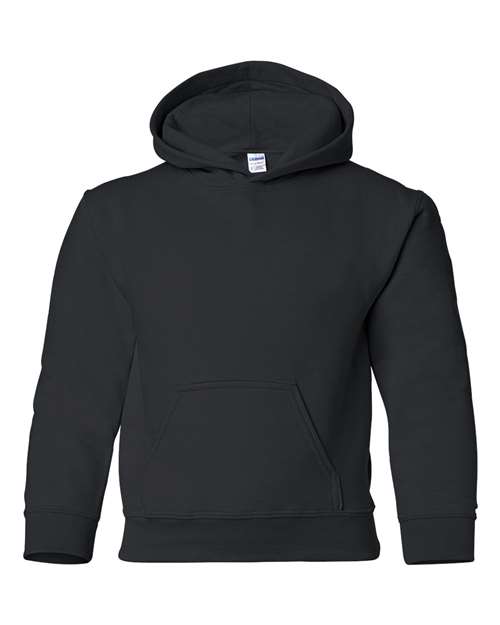 Gildan Youth Heavy Blend™ Hooded Sweatshirt 18500B - Black