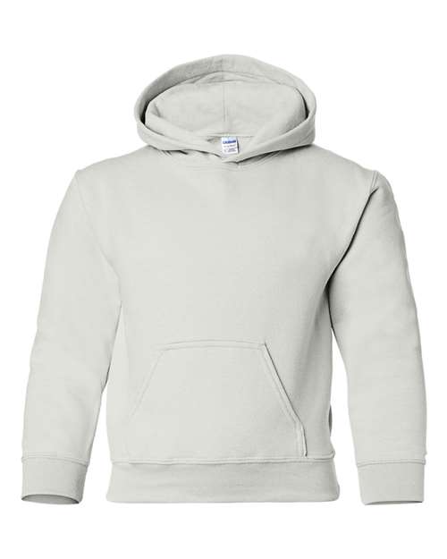 Gildan Youth Heavy Blend™ Hooded Sweatshirt 18500B - White