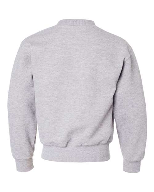 JERZEES Youth NuBlend® Crewneck Sweatshirt 562BR