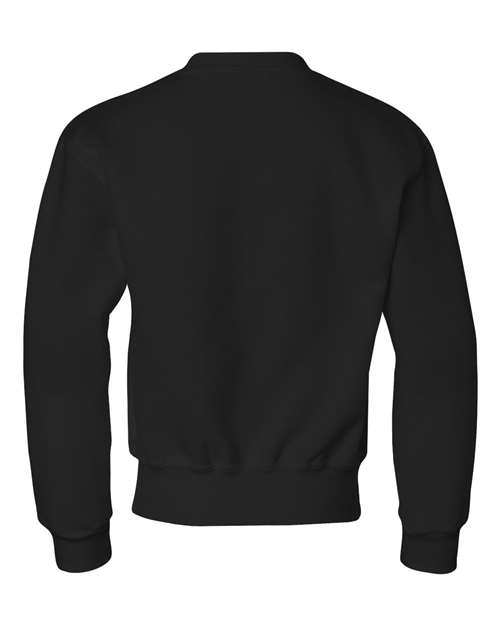 JERZEES Youth NuBlend® Crewneck Sweatshirt 562BR
