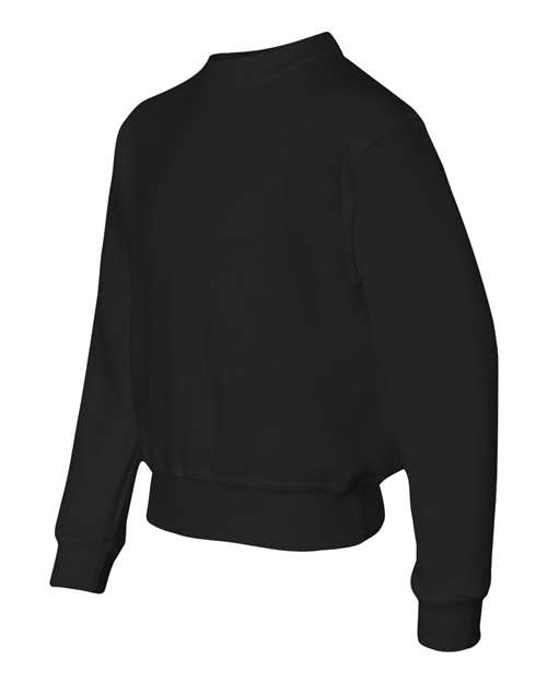 JERZEES Youth NuBlend® Crewneck Sweatshirt 562BR