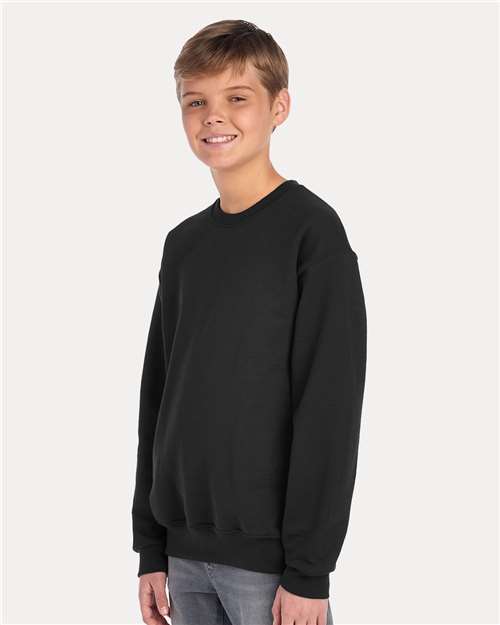 JERZEES Youth NuBlend® Crewneck Sweatshirt 562BR