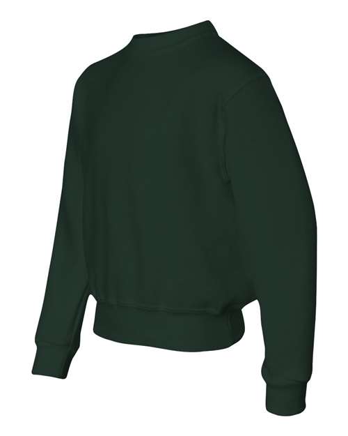 JERZEES Youth NuBlend® Crewneck Sweatshirt 562BR