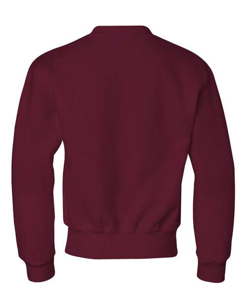 JERZEES Youth NuBlend® Crewneck Sweatshirt 562BR