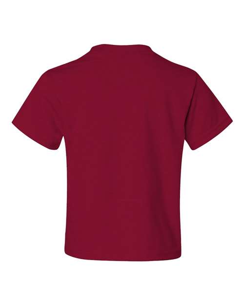 JERZEES Youth Dri-Power® 50/50 T-Shirt 29BR - Cardinal