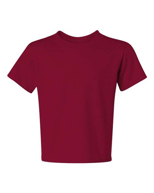 JERZEES Youth Dri-Power® 50/50 T-Shirt 29BR - Cardinal