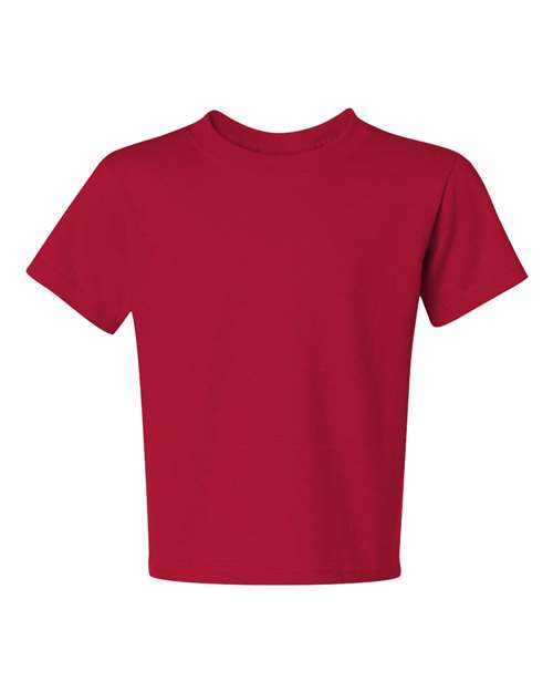 JERZEES Youth Dri-Power® 50/50 T-Shirt 29BR - True Red
