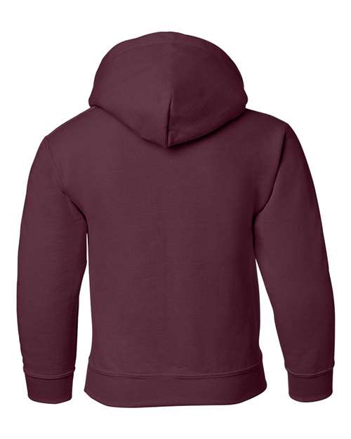 Gildan Youth Heavy Blend™ Hooded Sweatshirt 18500B - Maroon