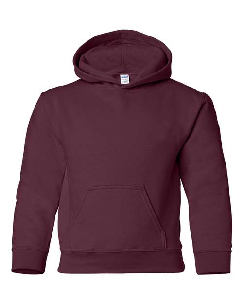 Gildan Youth Heavy Blend™ Hooded Sweatshirt 18500B - Maroon