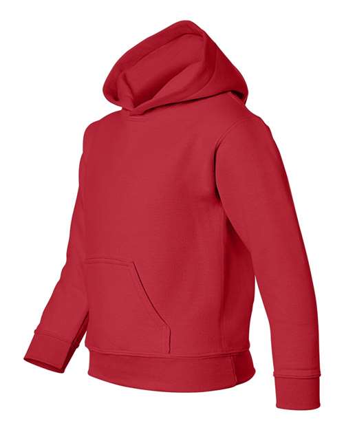 Gildan Youth Heavy Blend™ Hooded Sweatshirt 18500B - Red