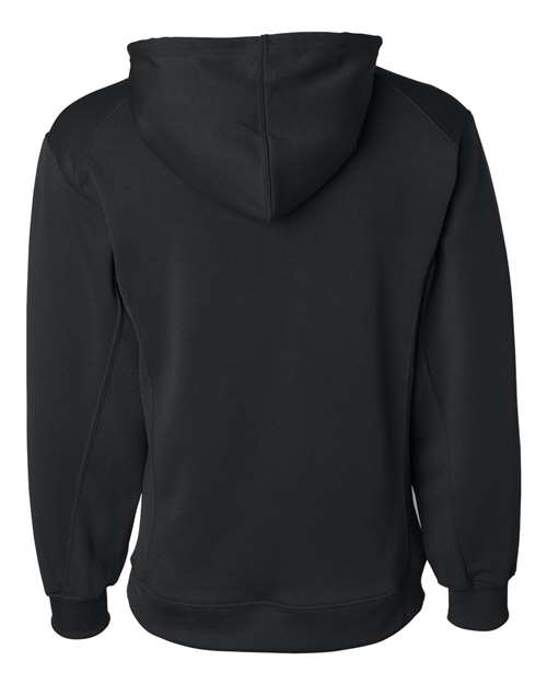 Badger Men's Performance Fleece Hooded Sweatshirt 1454 - Black