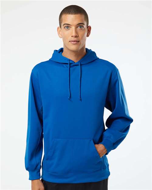 Badger Men's Performance Fleece Hooded Sweatshirt 1454 - Royal