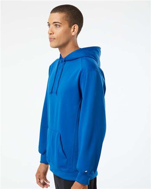 Badger Men's Performance Fleece Hooded Sweatshirt 1454 - Royal