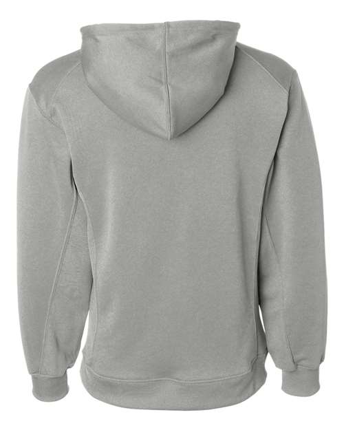 Badger Men's Performance Fleece Hooded Sweatshirt 1454 - Silver