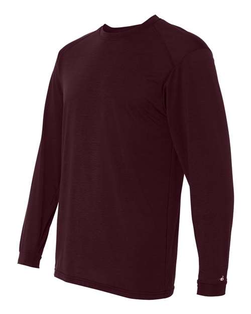 Badger Men's B-Tech Cotton-Feel Long Sleeve T-Shirt 4804
