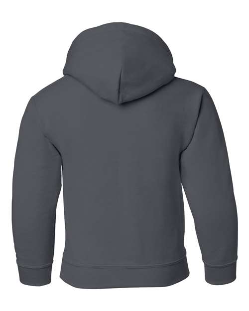 Gildan Youth Heavy Blend™ Hooded Sweatshirt 18500B - Charcoal