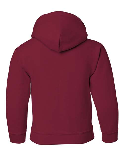 Gildan Youth Heavy Blend™ Hooded Sweatshirt 18500B - Cardinal Red