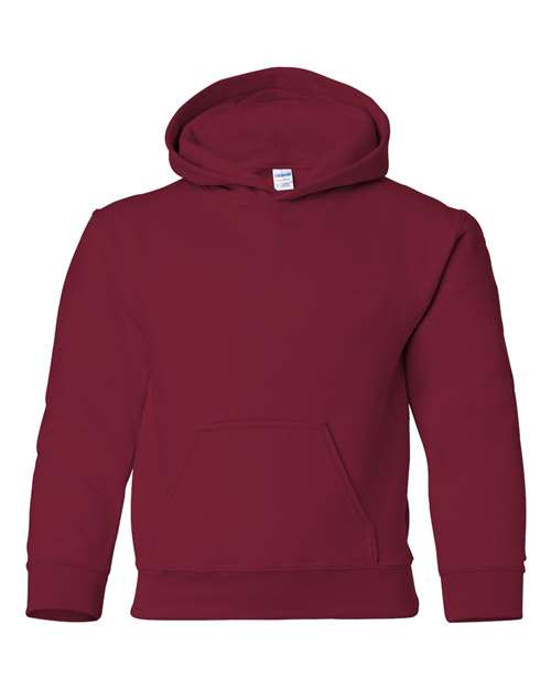 Gildan Youth Heavy Blend™ Hooded Sweatshirt 18500B - Cardinal Red