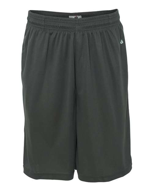 Badger Men's B-Core 10" Shorts with Pockets 4119