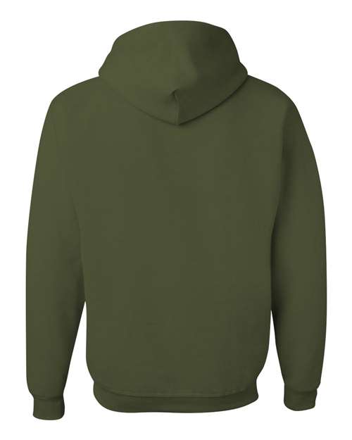 JERZEES Unisex NuBlend® Hooded Sweatshirt 996MR - Military Green