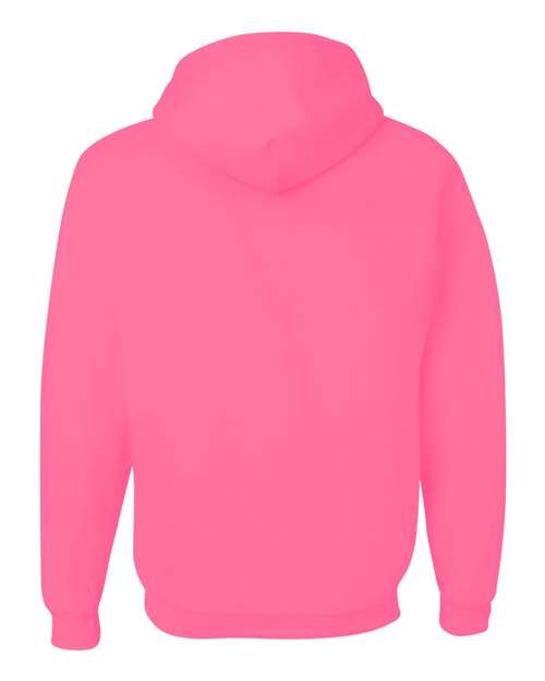 JERZEES Unisex NuBlend® Hooded Sweatshirt 996MR - Neon Pink