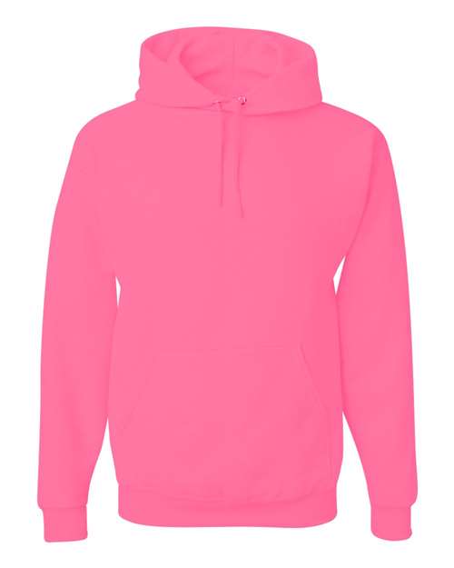JERZEES Unisex NuBlend® Hooded Sweatshirt 996MR - Neon Pink