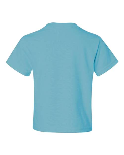 JERZEES Youth Dri-Power® 50/50 T-Shirt 29BR - Aquatic Blue