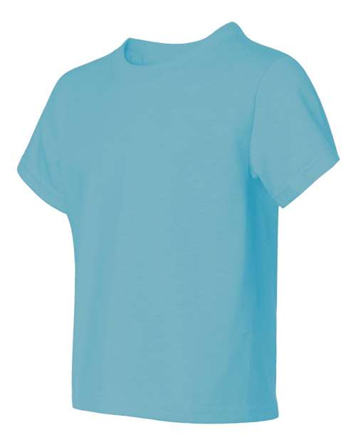JERZEES Youth Dri-Power® 50/50 T-Shirt 29BR - Aquatic Blue