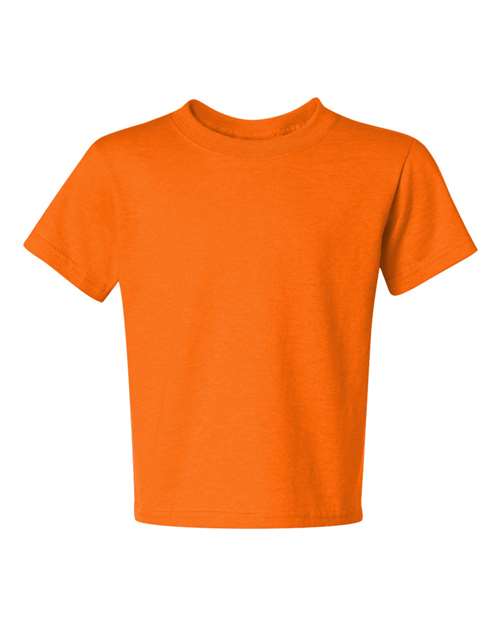 JERZEES Youth Dri-Power® 50/50 T-Shirt 29BR - Safety Orange