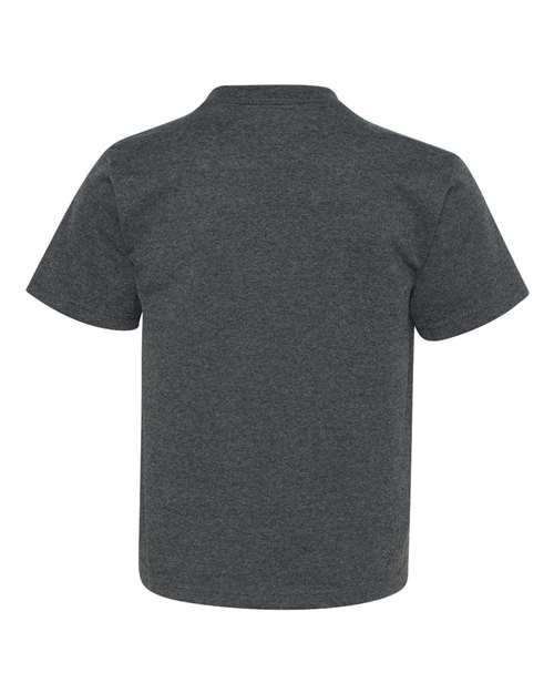 JERZEES Youth Dri-Power® 50/50 T-Shirt 29BR - Black Heather