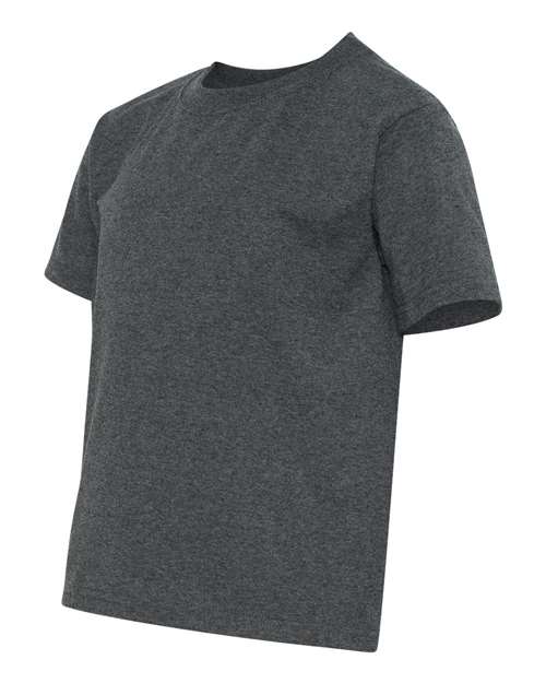 JERZEES Youth Dri-Power® 50/50 T-Shirt 29BR - Black Heather