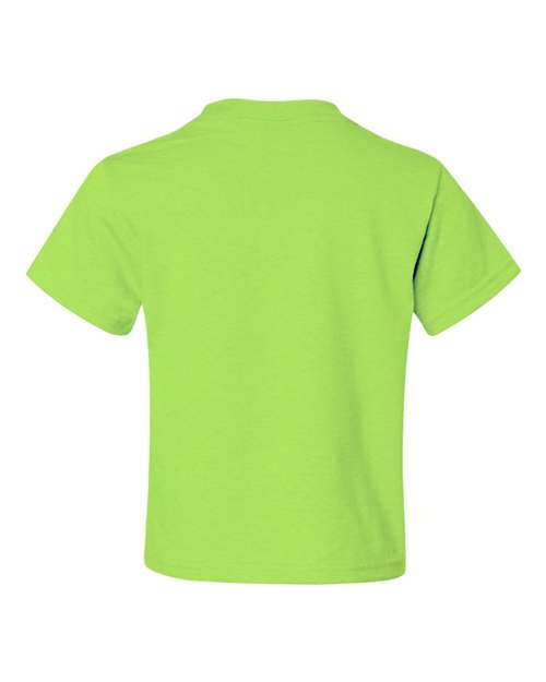 JERZEES Youth Dri-Power® 50/50 T-Shirt 29BR - Neon Green