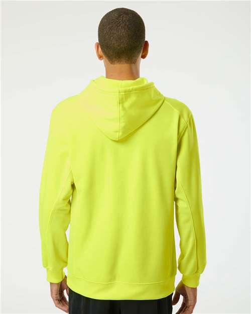 Badger Men's Performance Fleece Hooded Sweatshirt 1454 - Safety Yellow