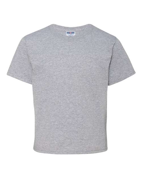 JERZEES Youth Dri-Power® 50/50 T-Shirt 29BR - Athletic Heather