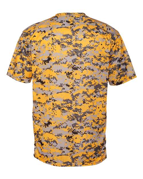 Badger Men's Digital Camo T-Shirt 4180 - Gold Digital