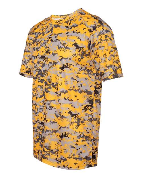 Badger Men's Digital Camo T-Shirt 4180 - Gold Digital