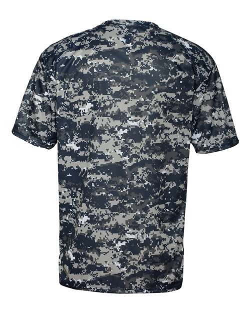 Badger Men's Digital Camo T-Shirt 4180 - Navy Digital