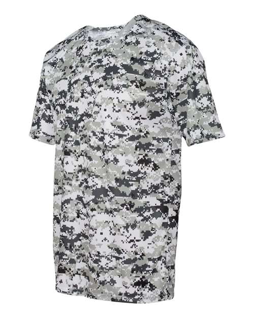 Badger Men's Digital Camo T-Shirt 4180 - White Digital