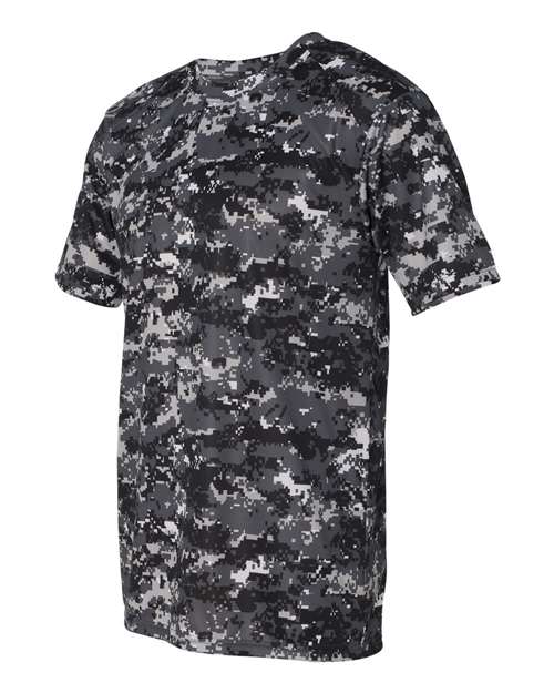 Badger Men's Digital Camo T-Shirt 4180 - Graphite Digital