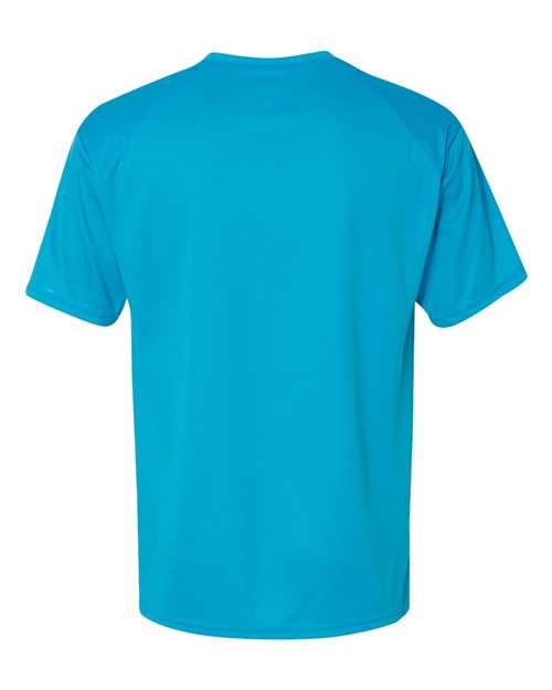 Badger Men's B-Core Sport Shoulders T-Shirt 4120 - Electric Blue