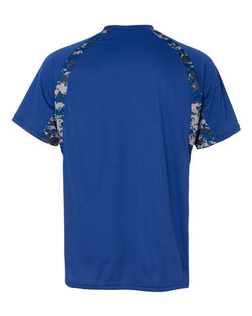 Badger Men's Hook Digital T-Shirt 4140 - Royal/ Royal