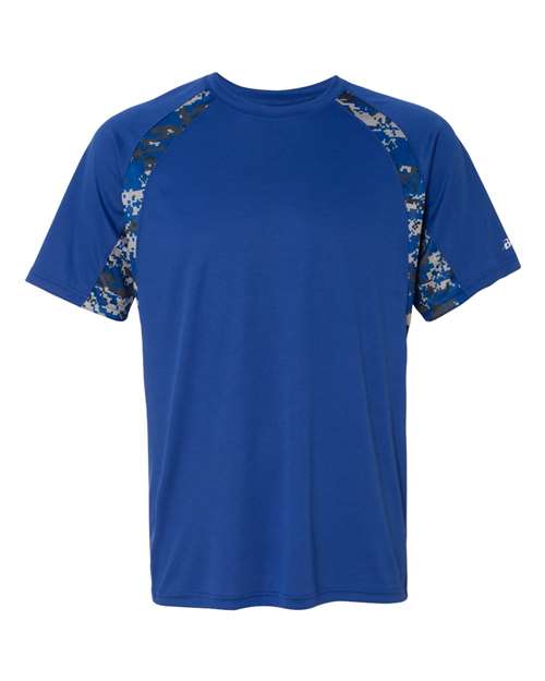 Badger Men's Hook Digital T-Shirt 4140 - Royal/ Royal