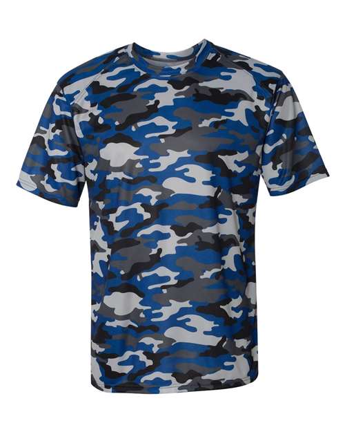 Badger Men's Camo T-Shirt 4181 - Royal