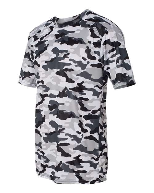 Badger Men's Camo T-Shirt 4181 - White